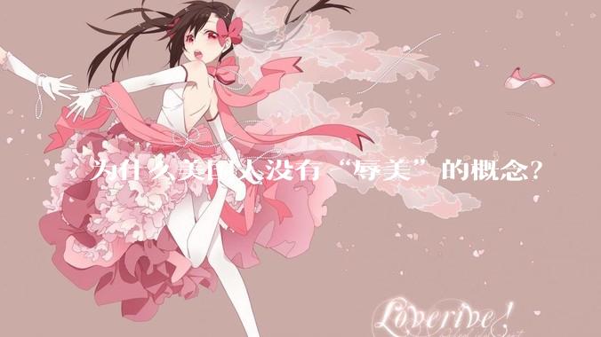 为什么美国人没有“辱美”的概念？